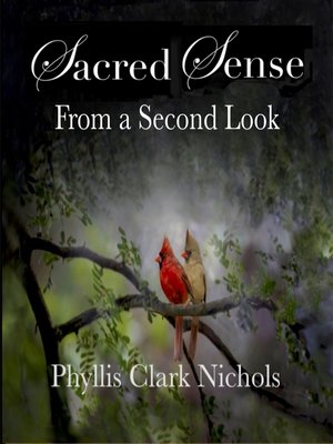 cover image of SACRED SENSE from a SECOND LOOK